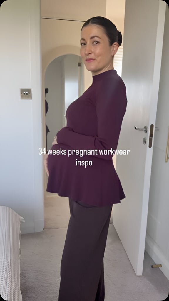 work outfit pregnant women summer