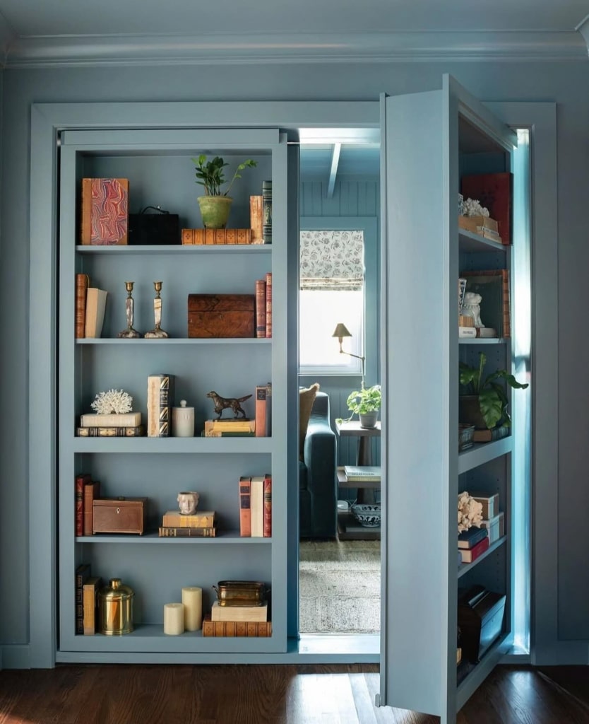 home office desk hidden
