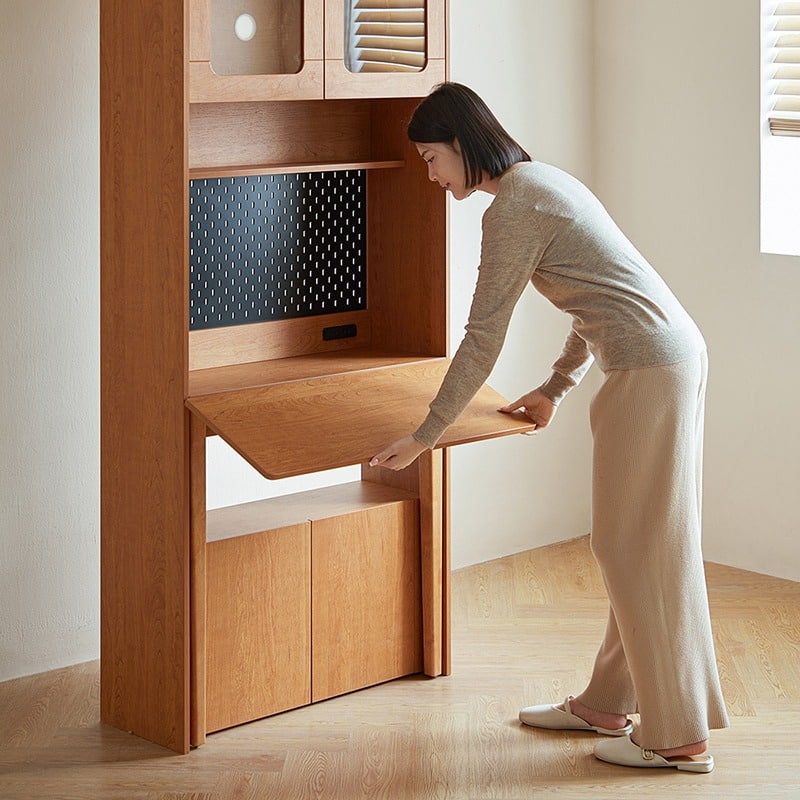 home office desk hidden