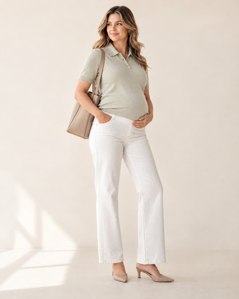 work outfit pregnant women summer