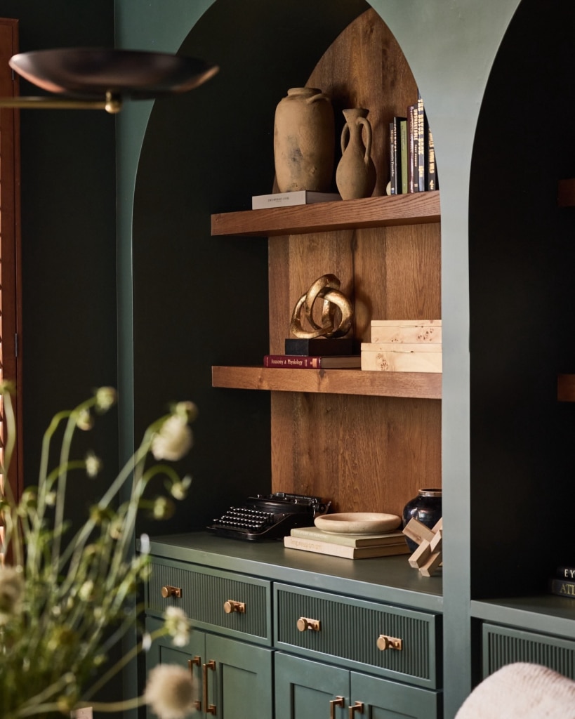 office decor jewel tones