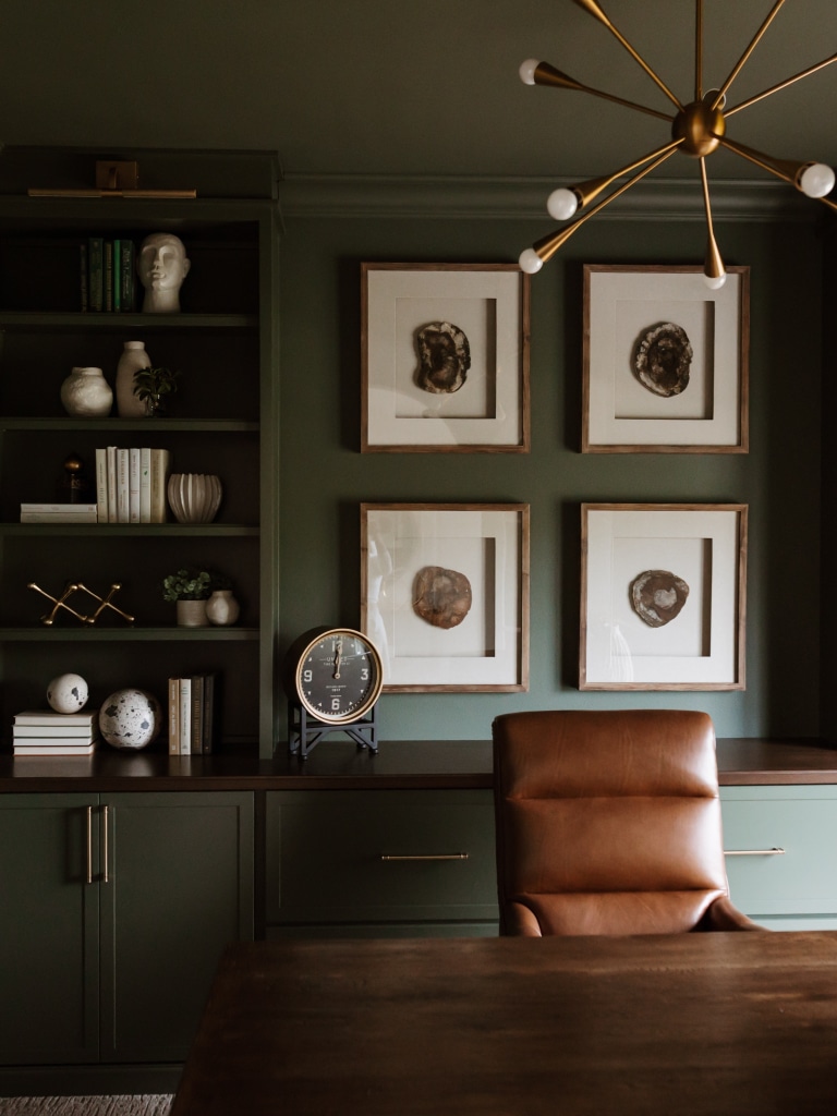 office decor jewel tones