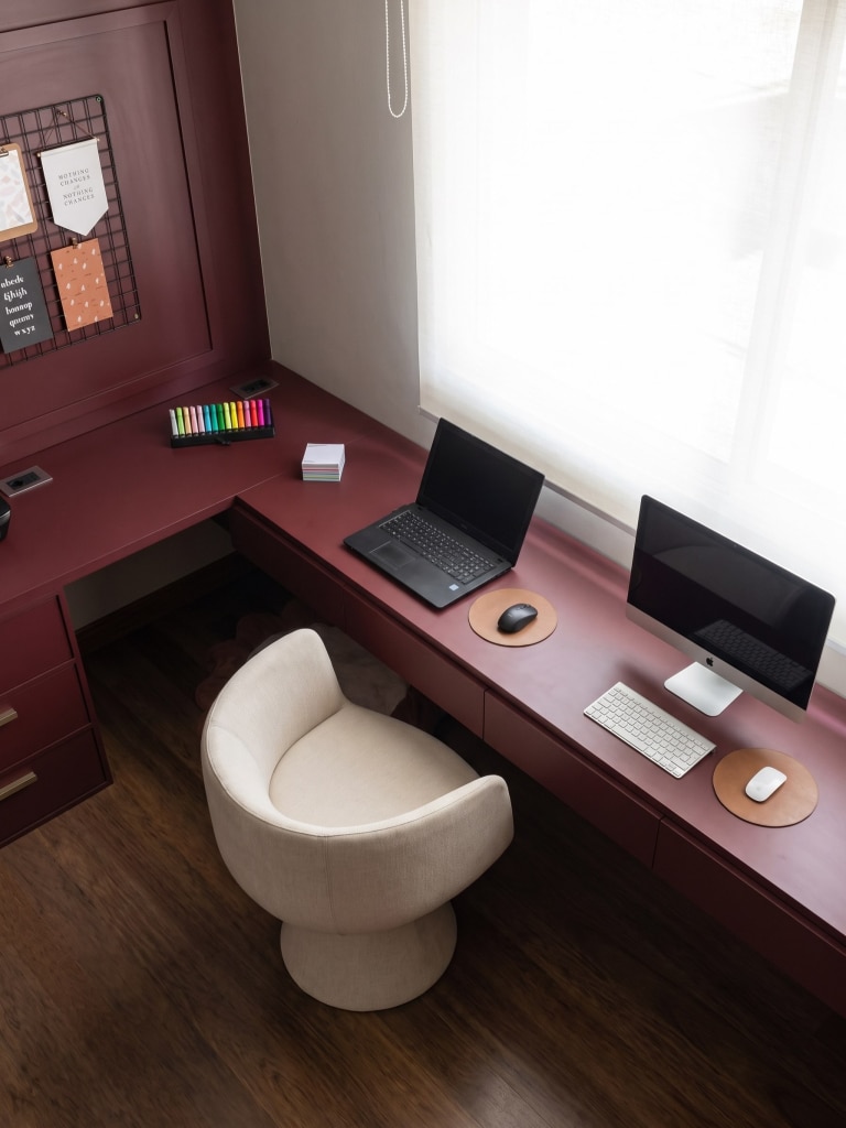office decor jewel tones
