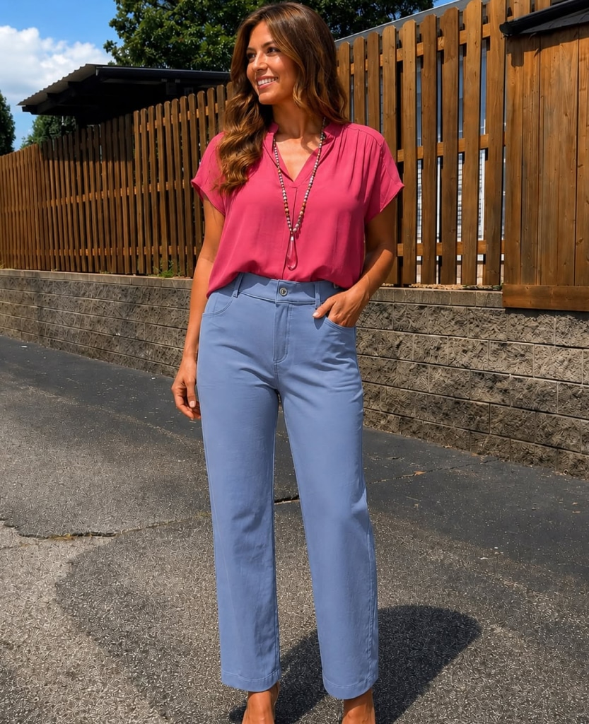 Work outfit denim