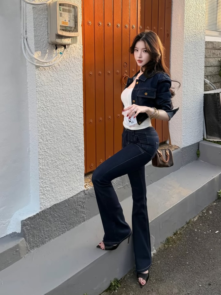 Work outfit denim