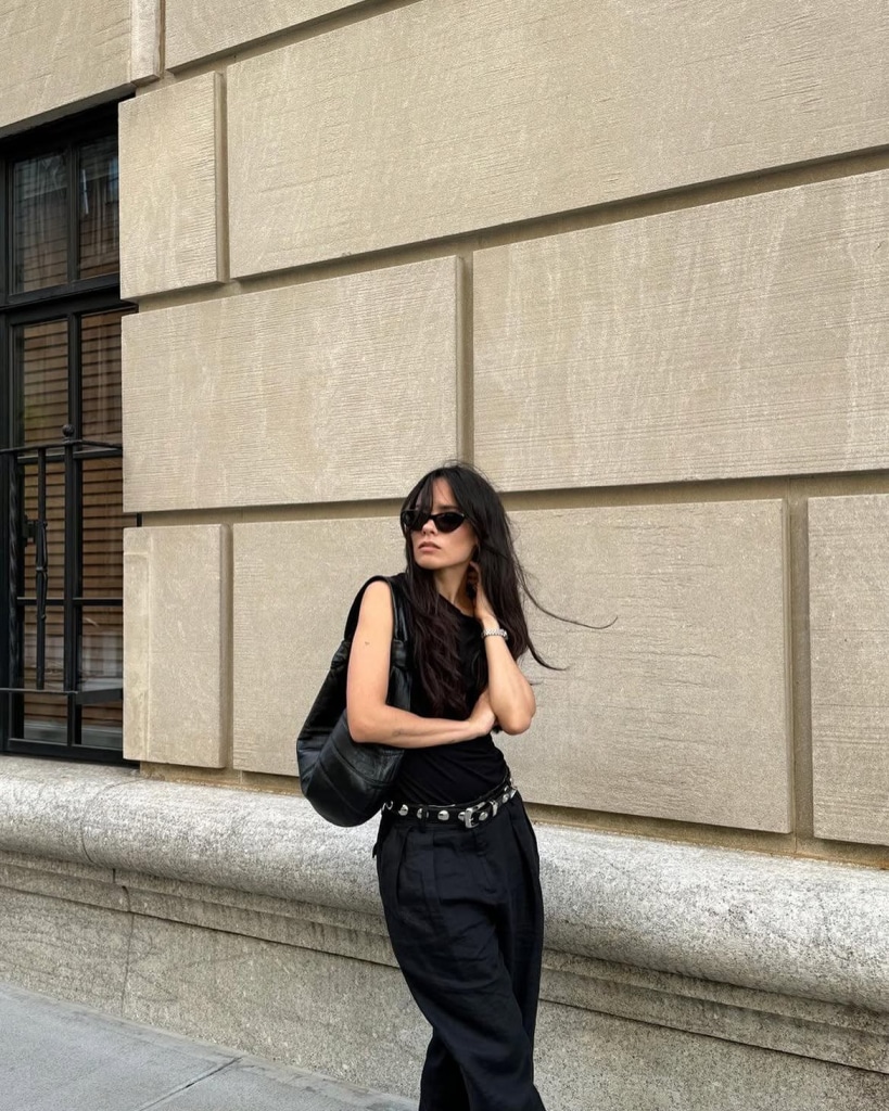 work outfit black pants